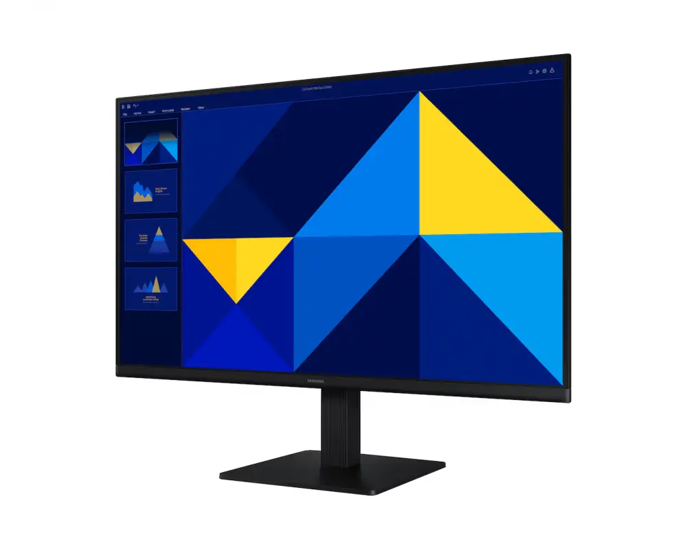 Monitor Samsung Essential S3 S30GD, 27" IPS FHD (1920x1080), 100Hz, 5ms, HDMI, VGA, Eye Care Technologie, Flicker Free