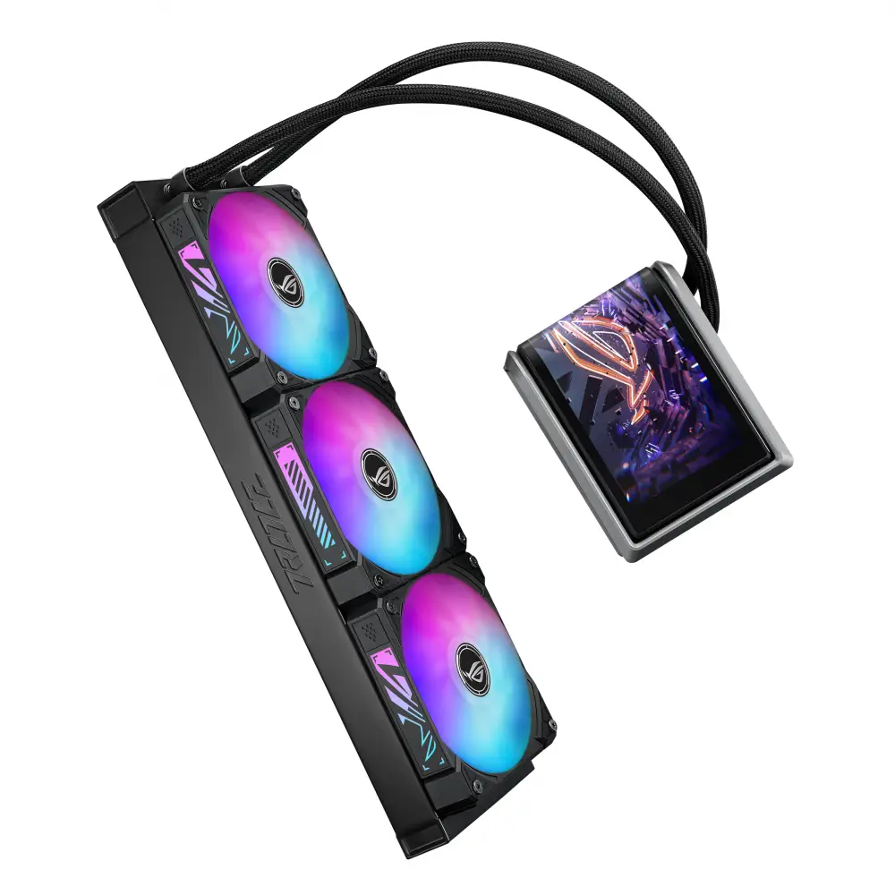 Охладител за процесор ASUS ROG Ryuo IV 360 ARGB 6.67" Curved AMOLED Display - 90RC01N1-B0EAY0