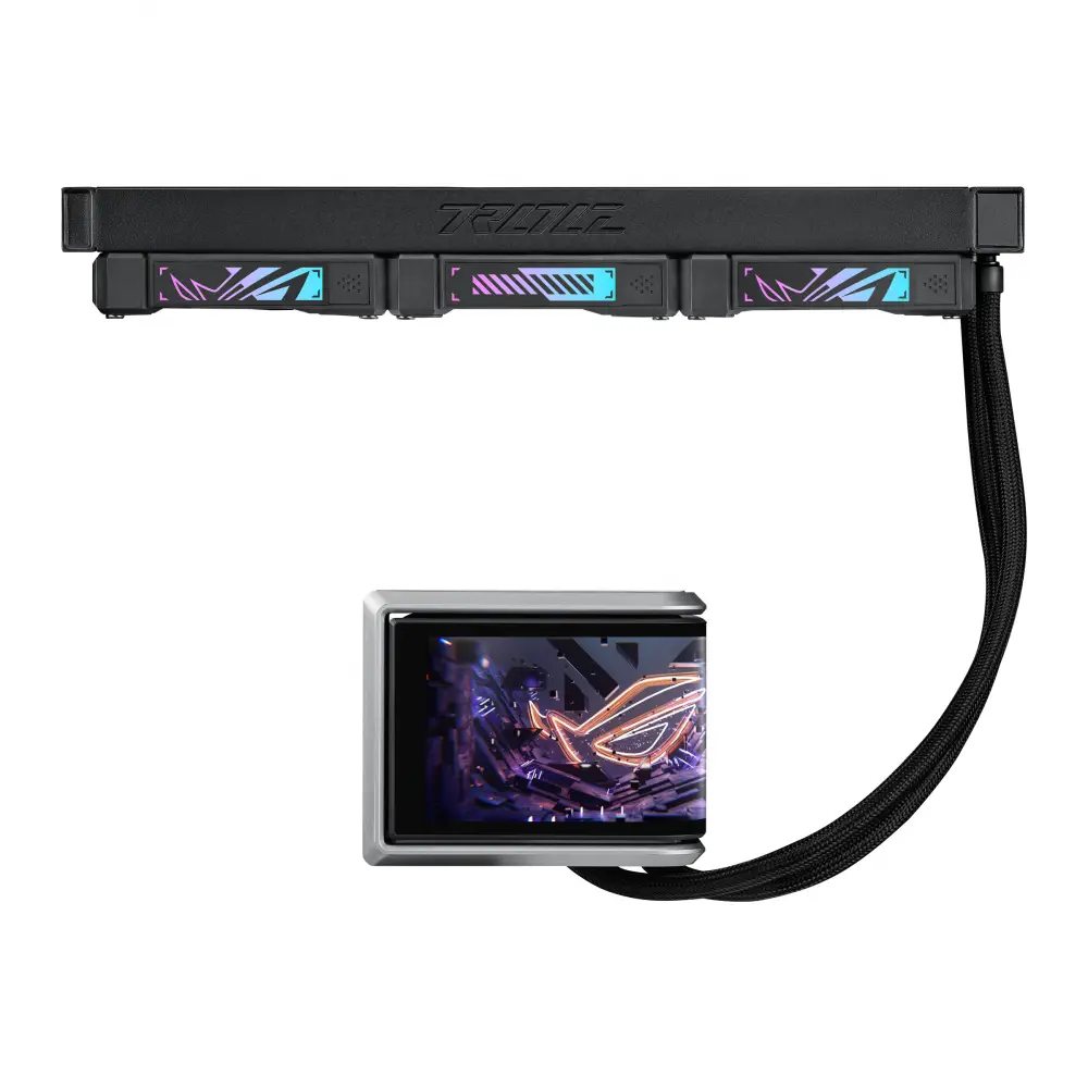 Охладител за процесор ASUS ROG Ryuo IV 360 ARGB 6.67" Curved AMOLED Display - 90RC01N1-B0EAY0