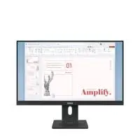 Монитор Lenovo ThinkVision E24-40 23.8" IPS, WLED, 16:9, 1920x1080, 4ms, 100Hz, Tilt, Swivel, Pivot, Height Adjust Stand, HDMI, DP, VGA
