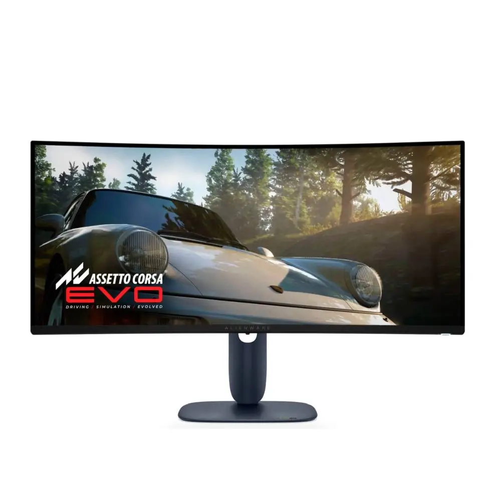 Monitor Dell Alienware AW3425DW, 34.2" CURVED QD-OLED, WQHD 3440x1440, 240Hz, 0.03ms GTG, HDR 400, NVIDIA G-SYNC Compatible, AMD FreeSync Premium, HDMI, DP, USB, PIP, PBP, Nero