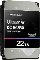Твърд диск WD Ultrastar DC HC580 22TB, 3.5", 7200rpm, 512MB SATA3 6Gb/s  - WUH722422ALE6L4