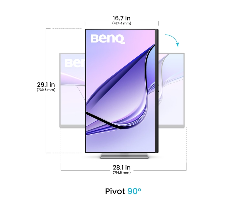 Монитор BenQ MA320U за MacBook Pro и MacBook Air, 31,5" , IPS , LED, 3840x2160, HDR10, 178°/178° , 1300:1