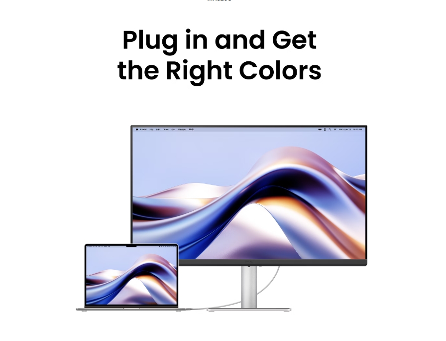 Монитор BenQ MA320U за MacBook Pro и MacBook Air, 31,5" , IPS , LED, 3840x2160, HDR10, 178°/178° , 1300:1