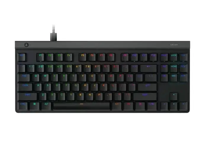 Геймърска Клавиатура Logitech G515 TKL Wired Gaming Keyboard Black, TACTILE - 920-014132