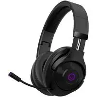 Безжични геймърски слушалки LORGAR Noah 702 Black - LRG-GHS702