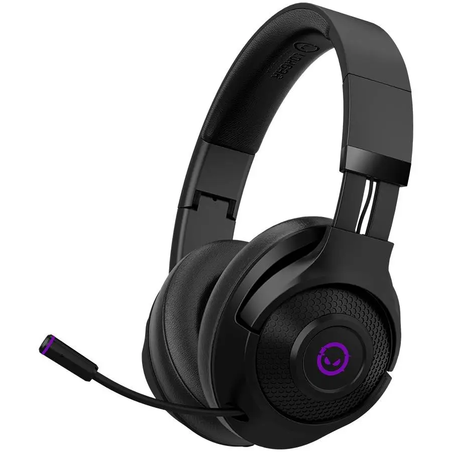 Безжични геймърски слушалки LORGAR Noah 702 Black - LRG-GHS702