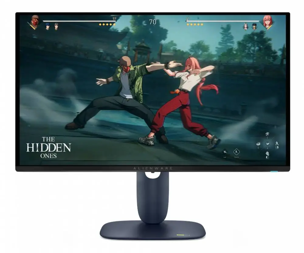 Монитор Dell Alienware AW2725D, 27" LED , QD-OLED, WQHD 2560x1440, 280Hz, 0.3ms GtG, NVIDIA G-SYNC, AMD FreeSync, HDMI, DP, USB-C, PIP, PBP, Black