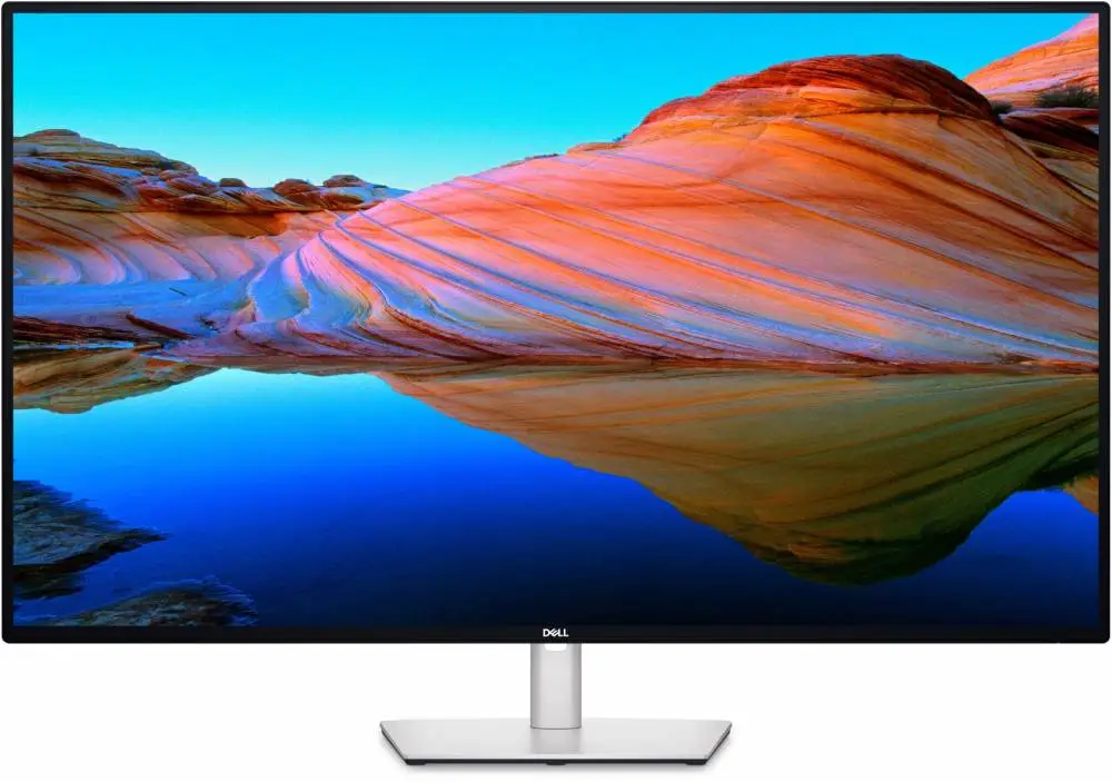 Монитор, Dell U4323QE, 42.5" UltraSharp AG, IPS, 4K (3840x2160), 60Hz, 5ms, 100% sRGB, 98% DCI-P3, HDMI, DP, USB-C Hub, USB 3.2, RJ-45, dual 8W speakers, Audio line-out, Black