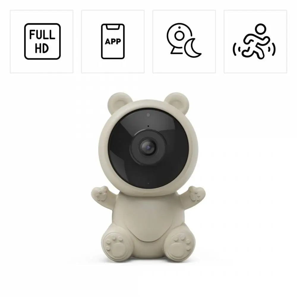 HAMA Wi-Fi Kамера за бебета, приложение, нощна светлина, аудио, 1080p