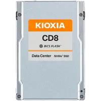 Диск SSD Kioxia U.2 15MM, 3.84TB, PCIe Gen4 1x4, BiCS FLASH TLC, CD8-R SIE - KCD8XRUG3T84