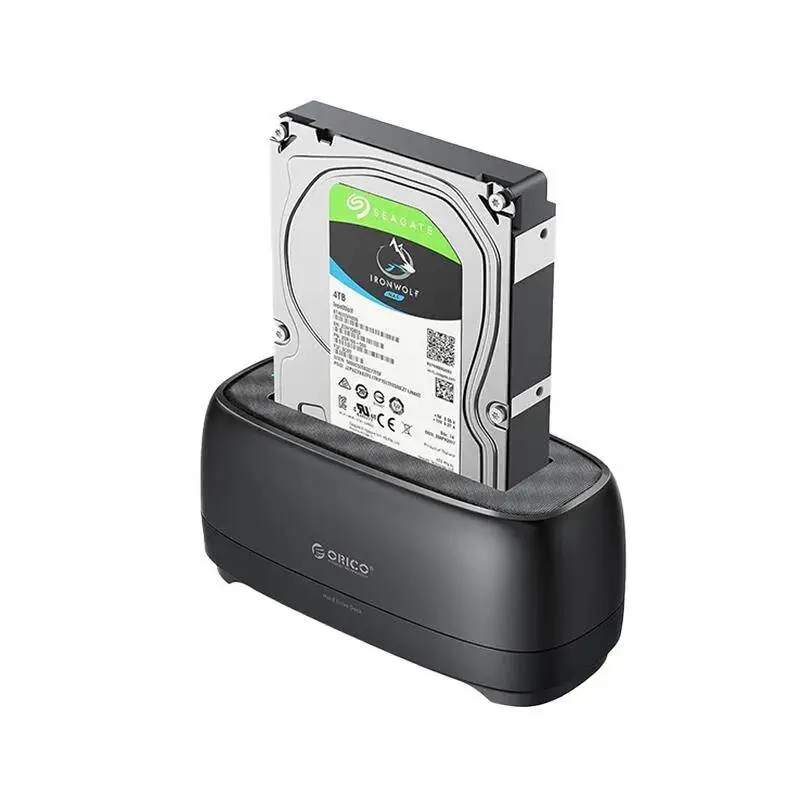 Orico докинг станция Storage - HDD/SSD Dock - 2.5/3.5 inch USB-C - DD18U3-EU-BK