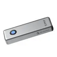 Orico външна кутия за диск Storage - Case - M.2 NVMe M key - USB-C/A, 20Gbps, Built-in Air Cooling, Aluminium - OUM2-G20-SV