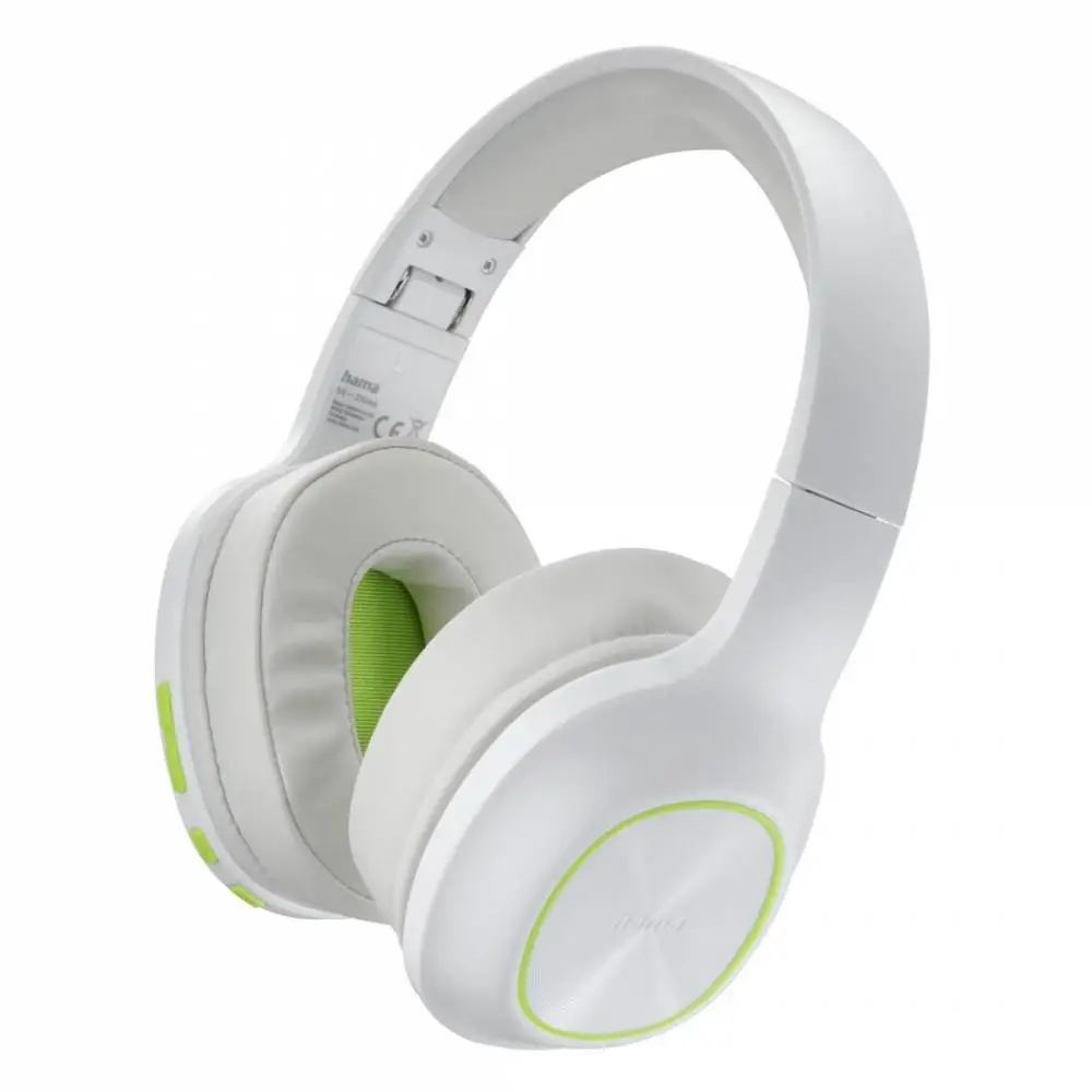 HAMA Блутут Слушалки "Spirit Calypso III", Over-Ear, Bass Boost, Fold, бял