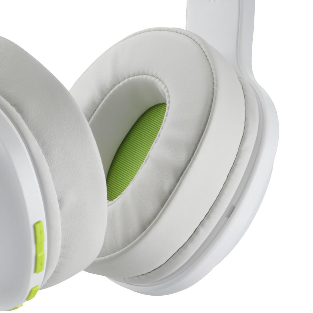 HAMA Блутут Слушалки "Spirit Calypso III", Over-Ear, Bass Boost, Fold, бял