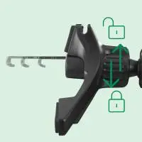 HAMA Безжично зарядно устройство Qi2, 15W, за кола, черно