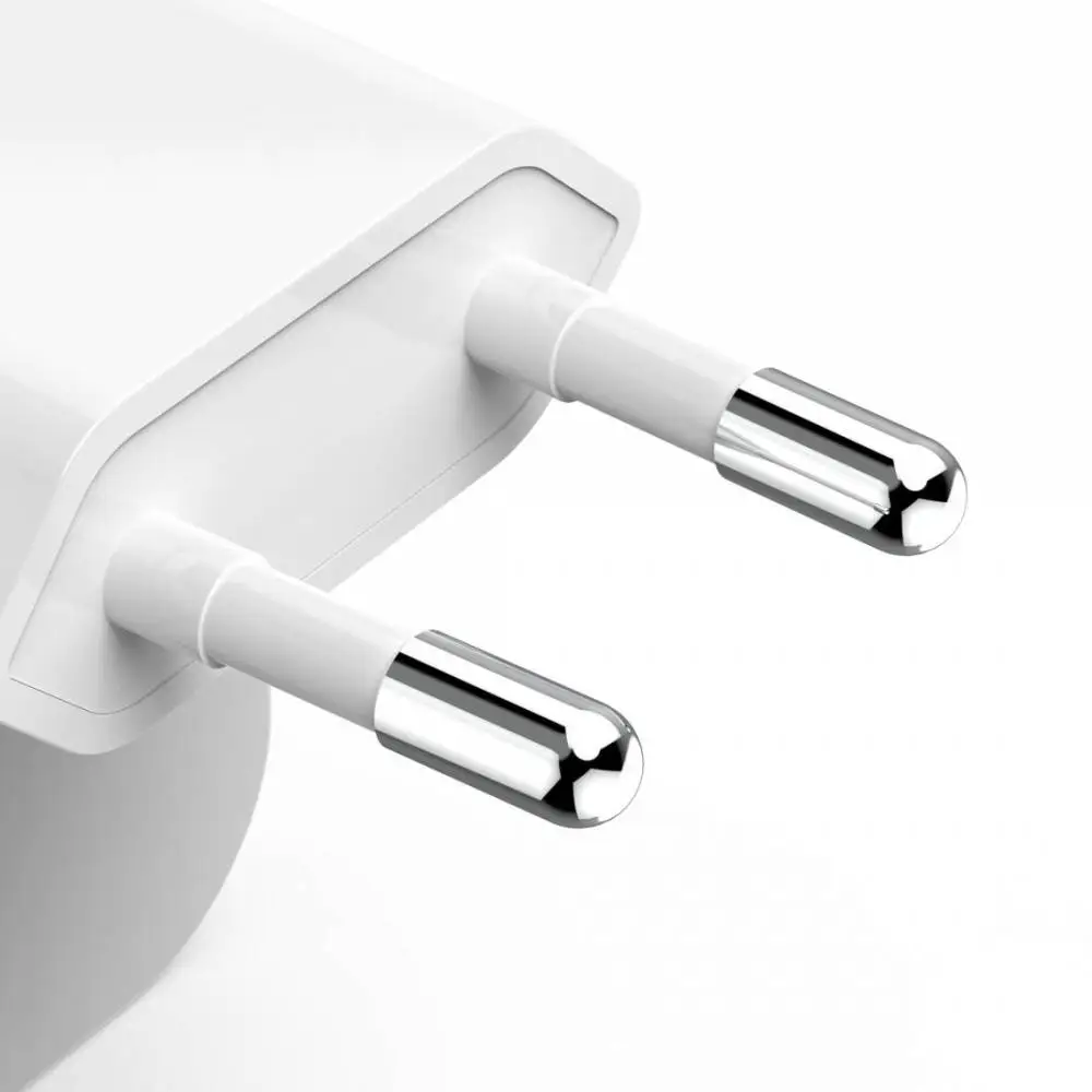 HAMA Schnelles Mini Ladegerät GaN, 2 x USB-C, PD, 40 W, faltbarer Adapter, weiß