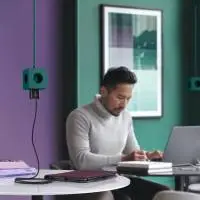 HAMA Бързо мини зарядно GaN, USB-C, PD, 45 W, черно