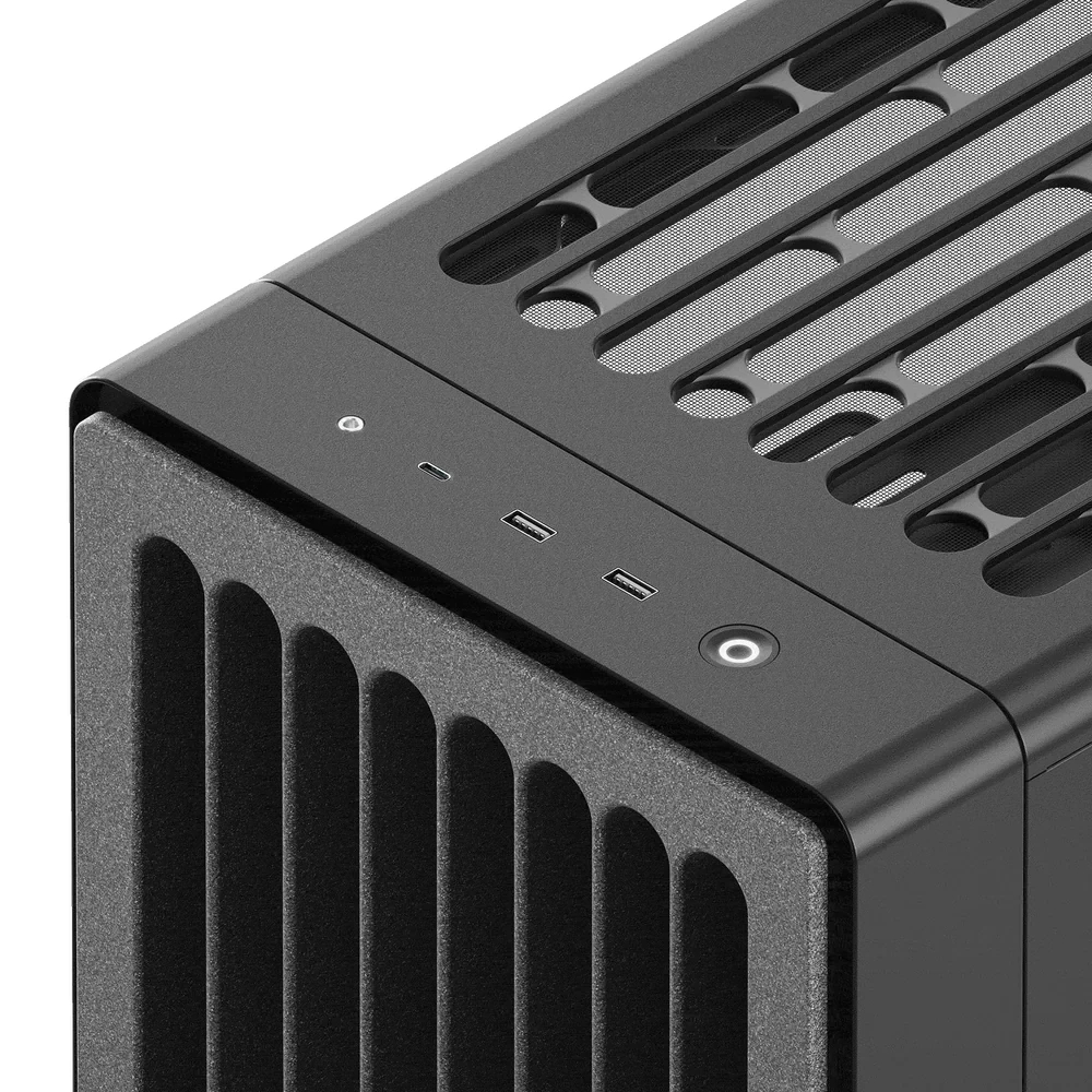 Кутия HAVN BF 360 Flow Black E-ATX Case