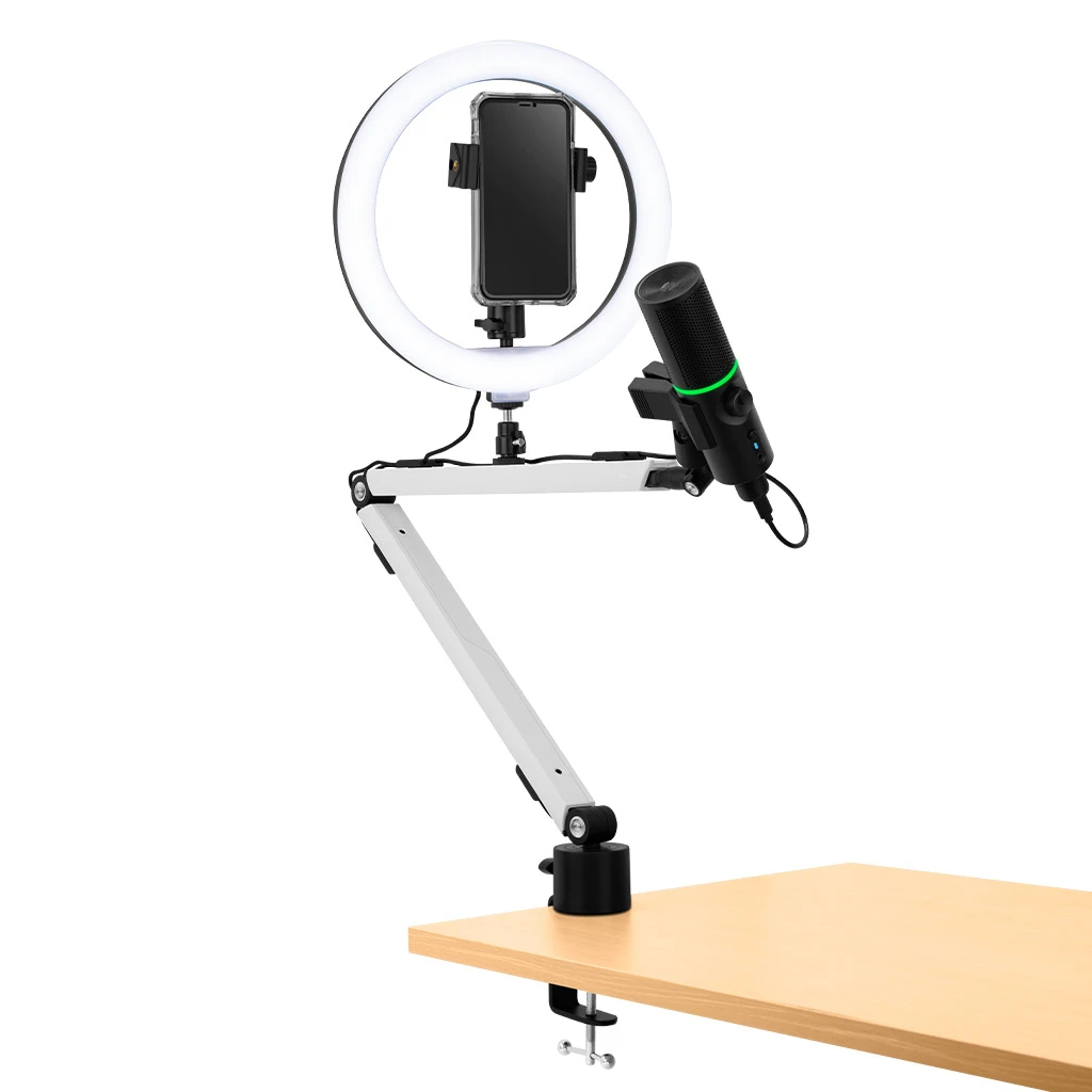 Streamplify стойка за микрофон MOUNT ARM - White