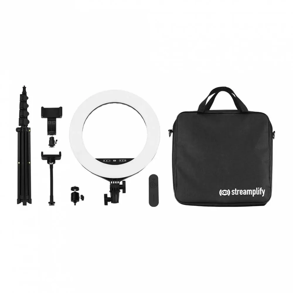 Streamplify стрийминг осветление Streaming LIGHT 14 - 2-in-1 Tripod or Selfie Stick - SPIR-LZ14222.11