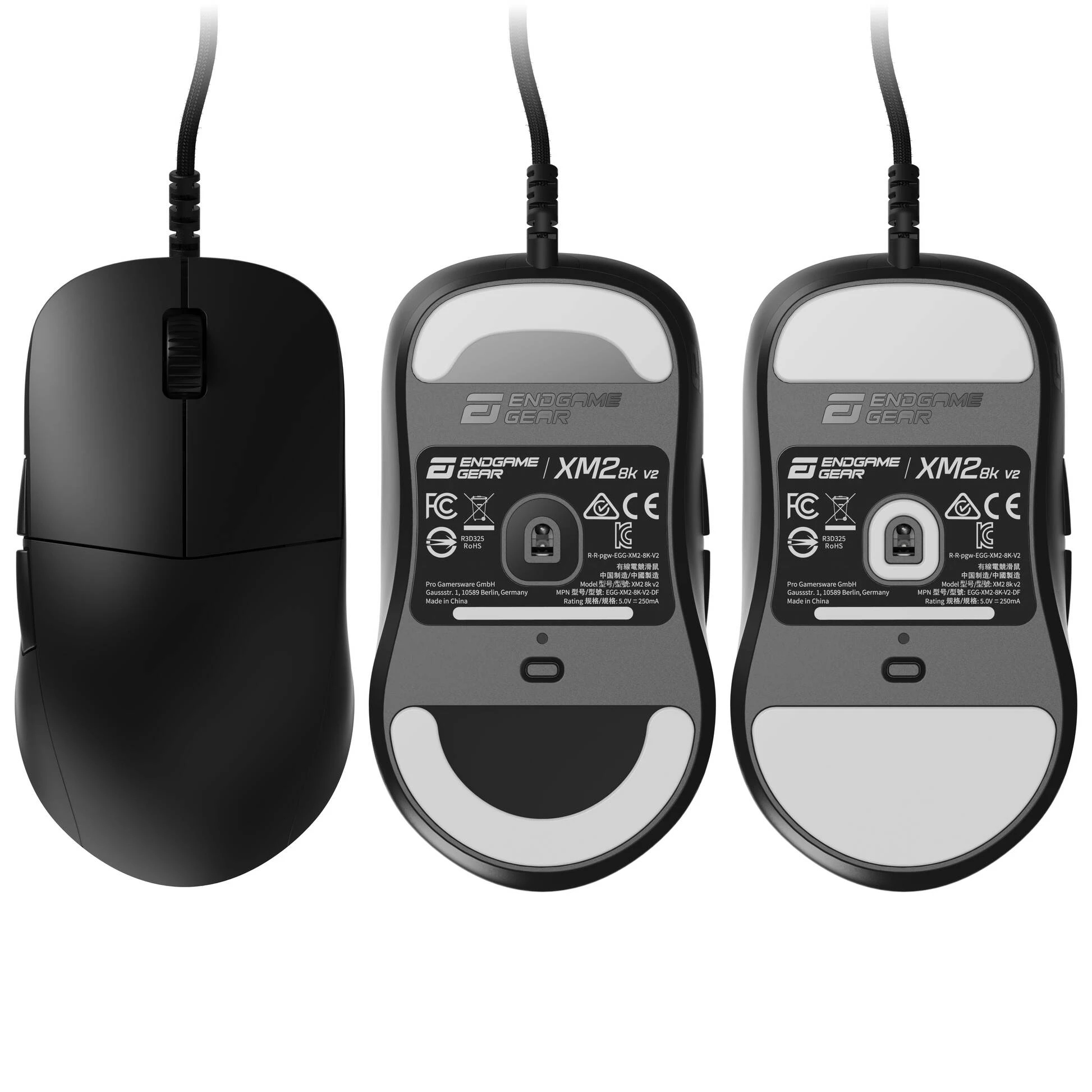 Endgame Gear professionelle Gaming Maus XM2 8K v2 - Gaming Mouse - Schwarz