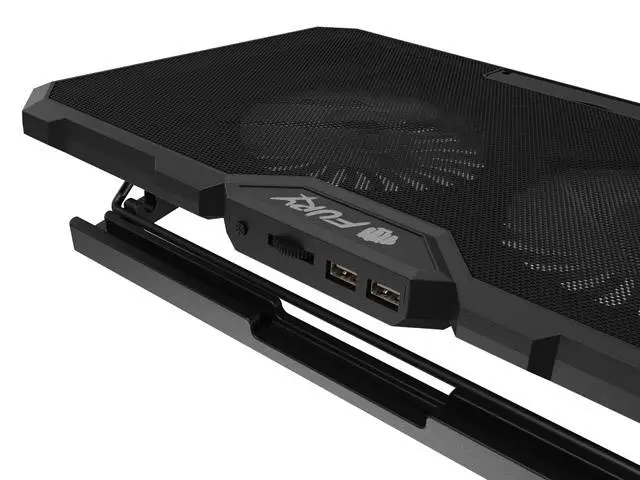 Охлаждаща поставка за лаптоп Fury Gunbai G3 Laptop Cooling Pad 14.1-17.3" 2 fans, RGB LED Light, 2 USB