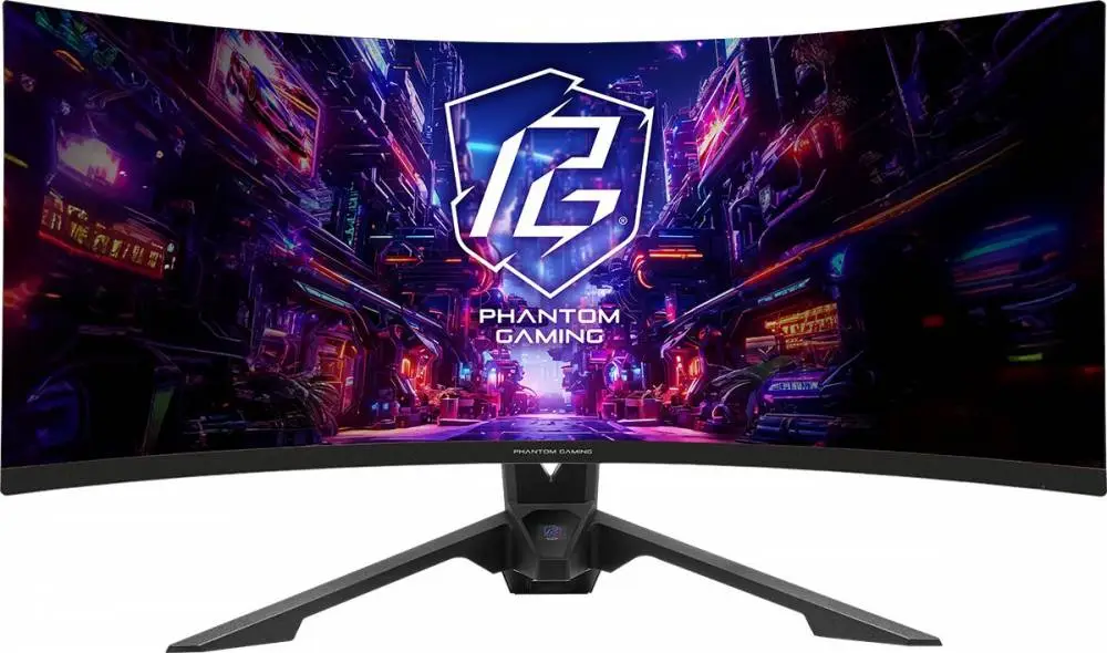 Монитор Asrock PG34QRT3A, 34" Curved 1500R VA, 3440x1440, 180Hz, 1ms, HDR400, AMD FreeSync Premium