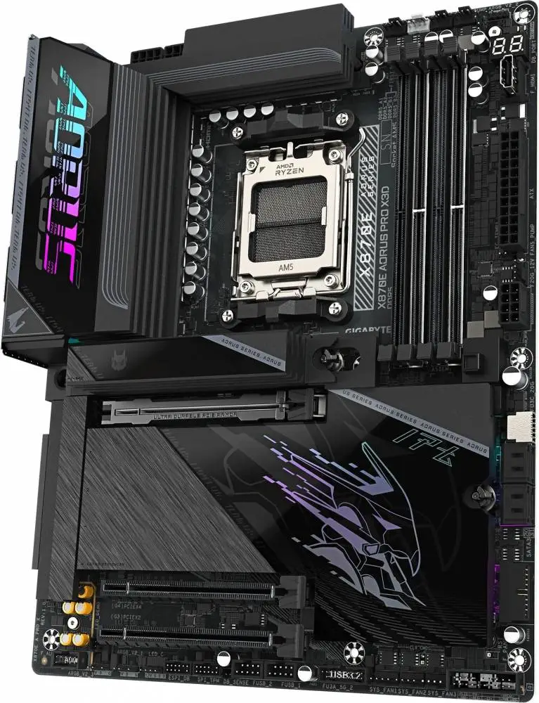 Дънна платка Gigabyte X870E AORUS PRO X3D AM5