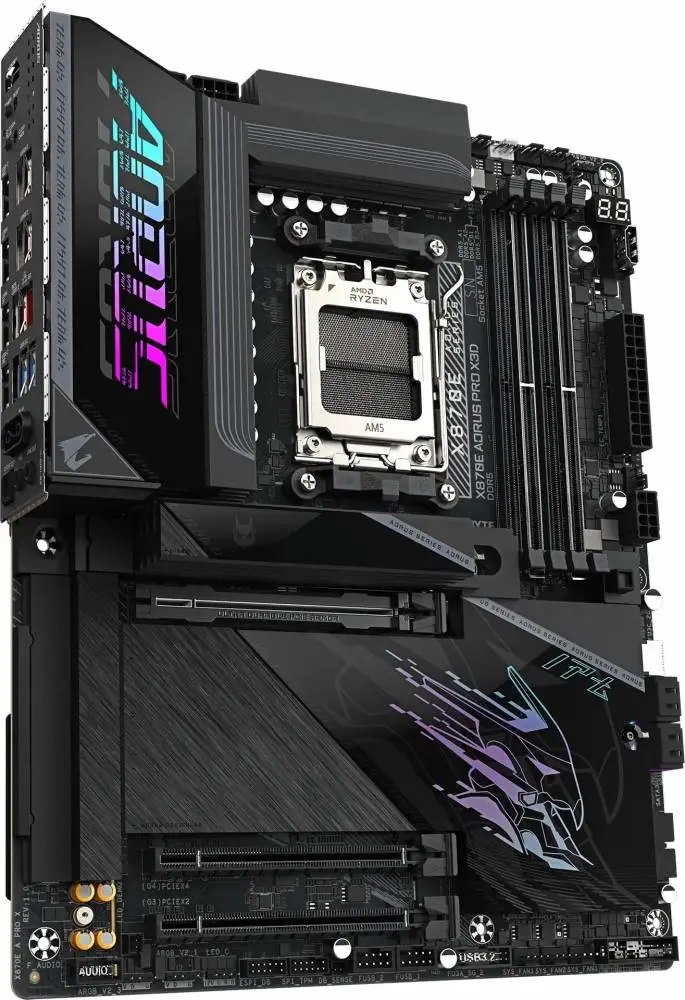 Дънна платка Gigabyte X870E AORUS PRO X3D AM5