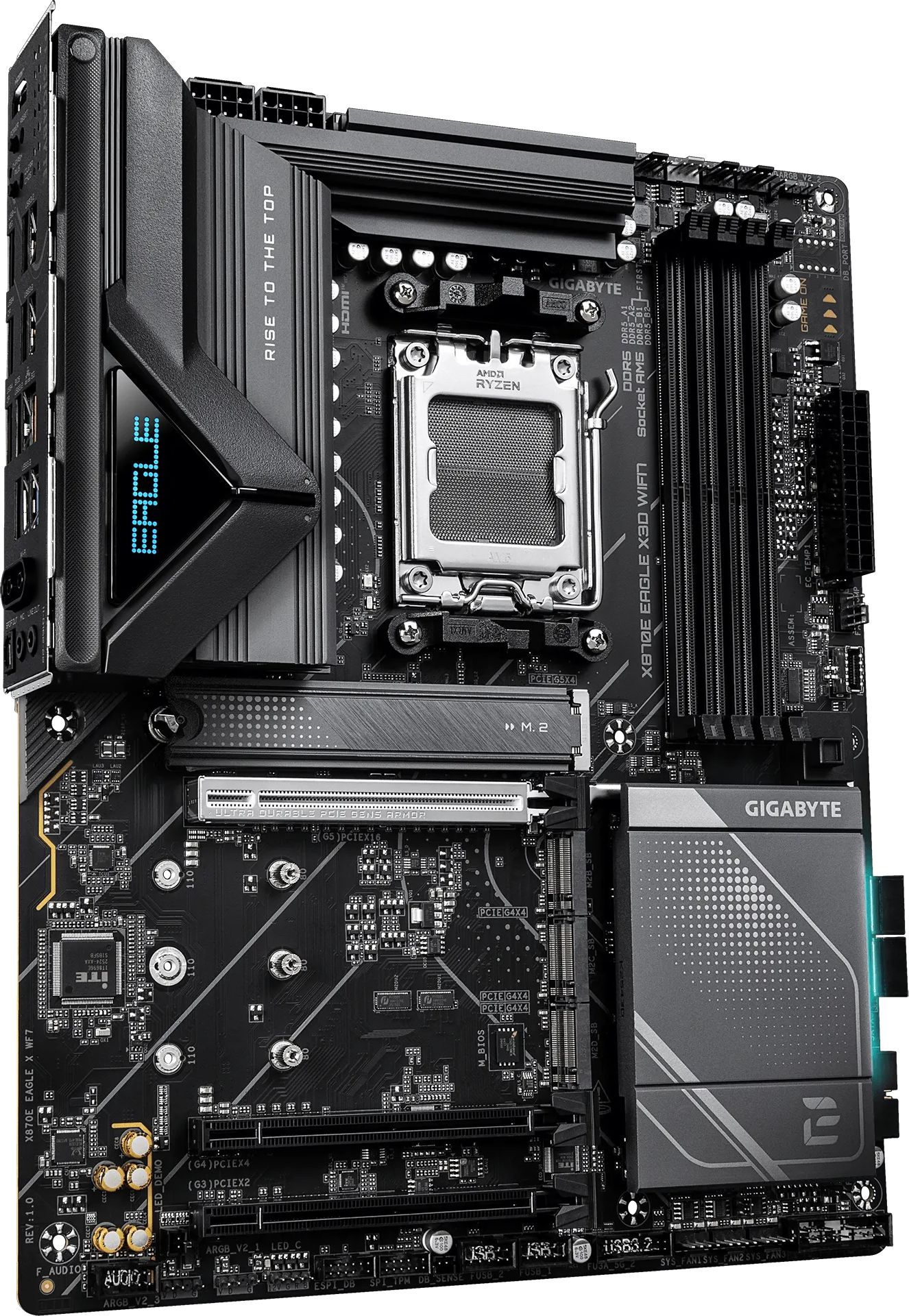 Дънна платка Gigabyte X870E EAGLE X3D WIFI7 AM5