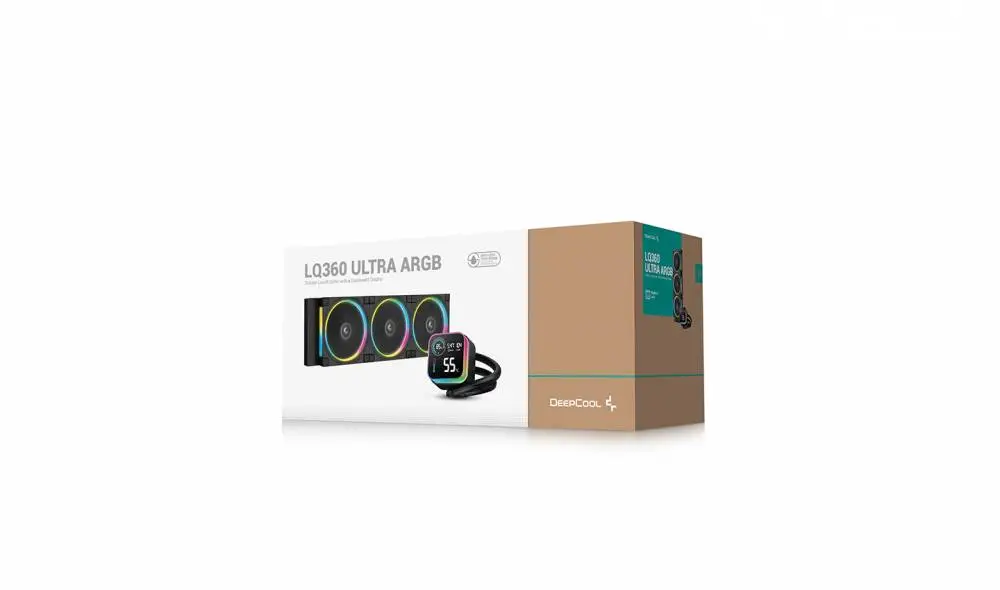 Охладител за процесор DeepCool LQ360 ULTRA ARGB, 360mm, Black