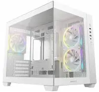 Кутия DeepCool CG330 3F WH ARGB Mini-Tower Case