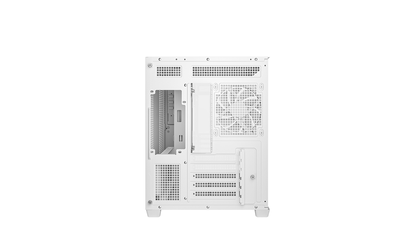 Кутия DeepCool CG330 3F WH ARGB Mini-Tower Case