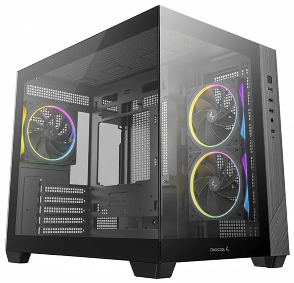 Корпус DeepCool CG330 3F ARGB Mini-Tower Case