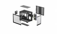 Кутия DeepCool CG330 3F ARGB Mini-Tower Case