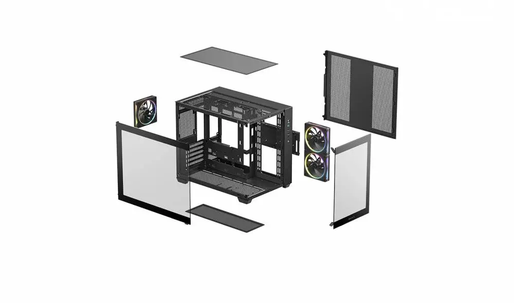 Case DeepCool CG330 3F ARGB Mini-Tower Case