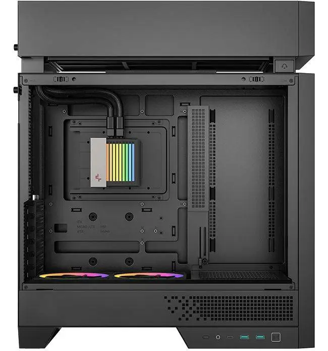Кутия DeepCool CL660 Mid-Tower Case Black - R-CL660-BKNNA0-G-1