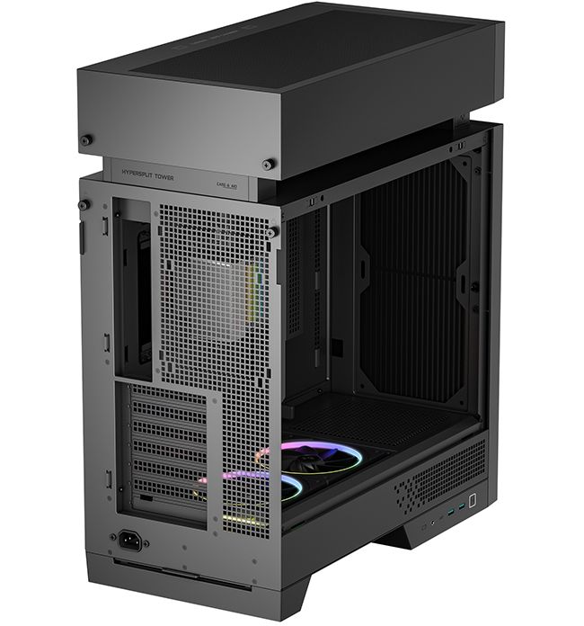 Кутия DeepCool CL660 Mid-Tower Case Black - R-CL660-BKNNA0-G-1
