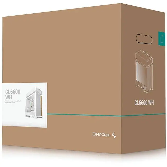 Кутия DeepCool CL660 WH Mid-Tower Case White - R-CL6600-WHNNA0-G