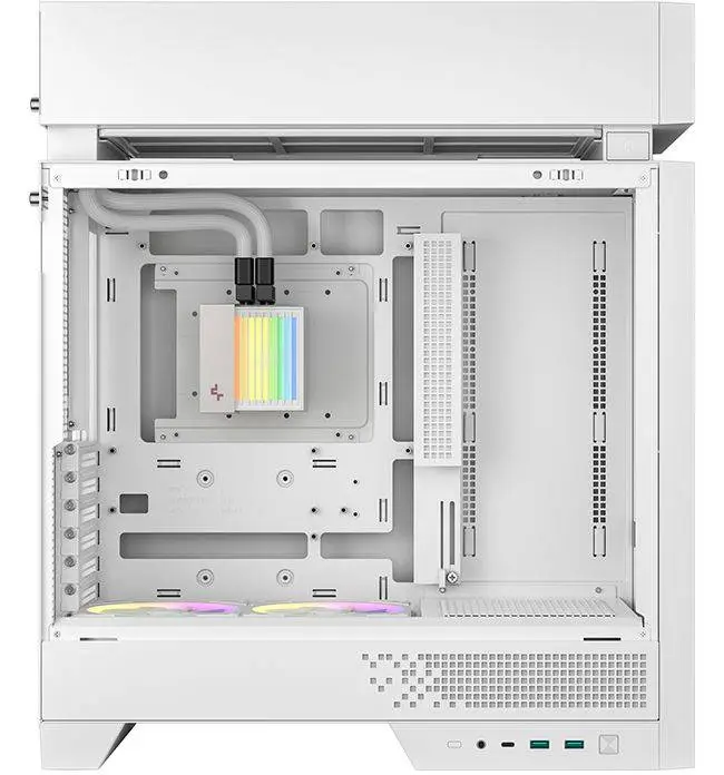Кутия DeepCool CL660 WH Mid-Tower Case White - R-CL6600-WHNNA0-G