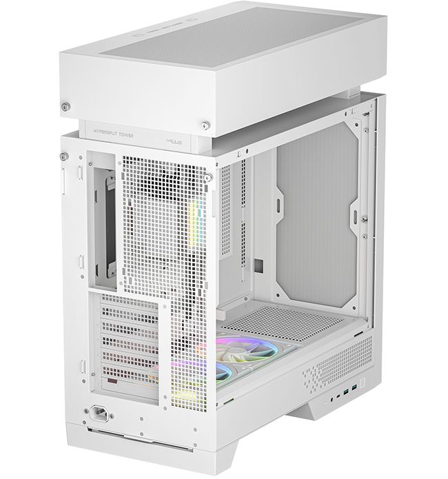 Кутия DeepCool CL660 WH Mid-Tower Case White - R-CL6600-WHNNA0-G