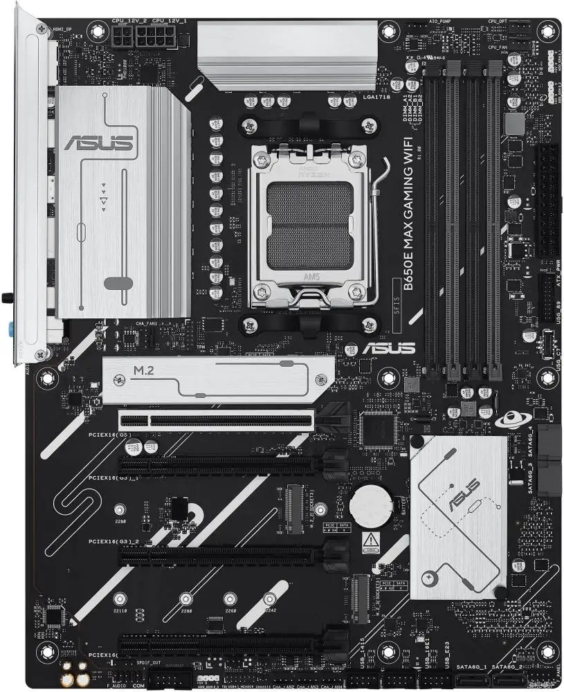 Дънна платка Asus Prime B850 Plus Wi-Fi + Asus Prime RX 9070 XT 16GB GDDR6 OC