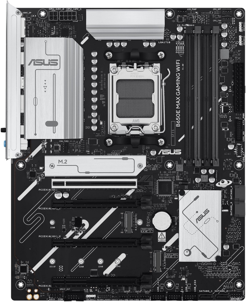 Дънна платка Asus Prime B850 Plus Wi-Fi + Asus Prime RX 9070 XT 16GB GDDR6 OC