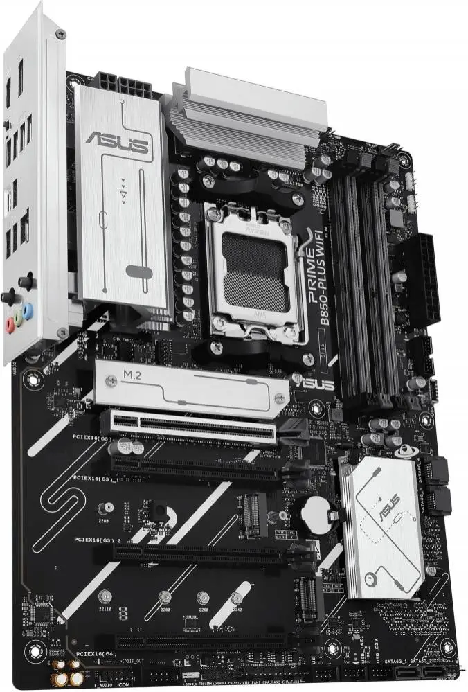 Дънна платка Asus Prime B850 Plus Wi-Fi + Asus Prime RX 9070 XT 16GB GDDR6 OC