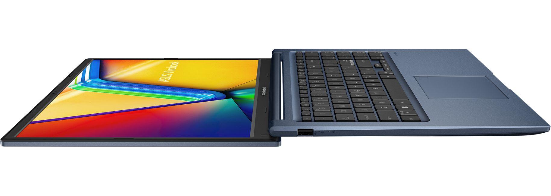 Лаптоп ASUS Vivobook 15 X1504VA-BQ2626 - 15.6"FHD, Intel i3-1315U, 16GB DDR4, 512GB SSD, Free OS