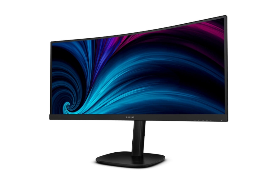 Монитор Philips 34B2U3600C, 34" Curved 1500R, VA, WLED, 3440x1440@120Hz, 4ms GtG, Adaptive Sync, FlickerFree, SoftBlue, 5Wx2, HDMI, DP, USB hub