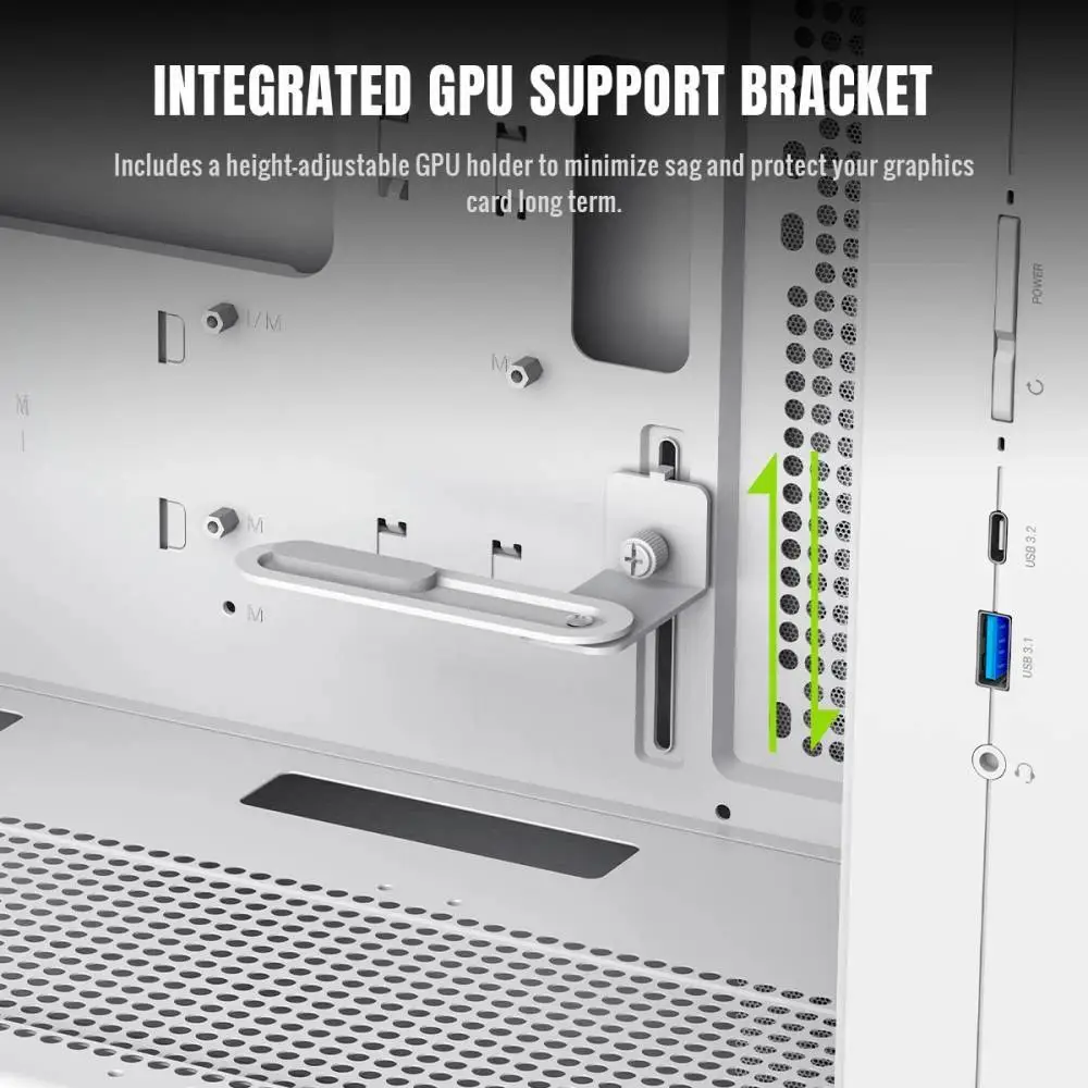 Кутия Gamemax CLAW 360 WH Case mATX