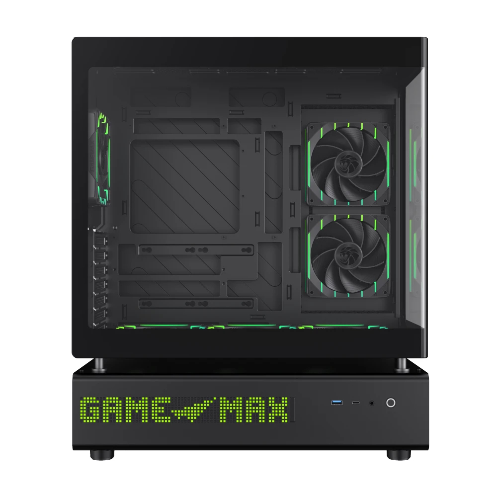 Кутия Gamemax N90 BG Case ATX ARGB, Modular Dual-Chamber