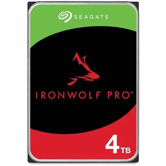 Твърд диск Seagate IronWolf 4TB Pro 3.5", 256MB, 7200 RPM, SATA 6Gb/s - ST4000NT001
